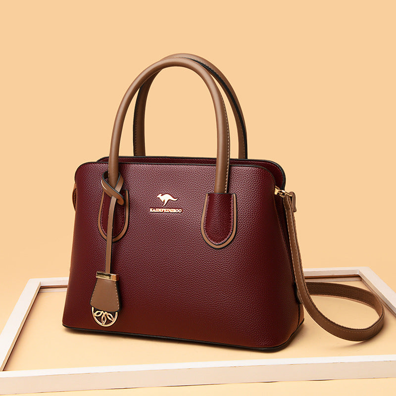 Luxurious Leather Fashionable Large-capacity High-end Women's Handbag Bags Purses and Handbags For Ladies and Girls Charming Designer Shoulder Crossbody Bags for Women N