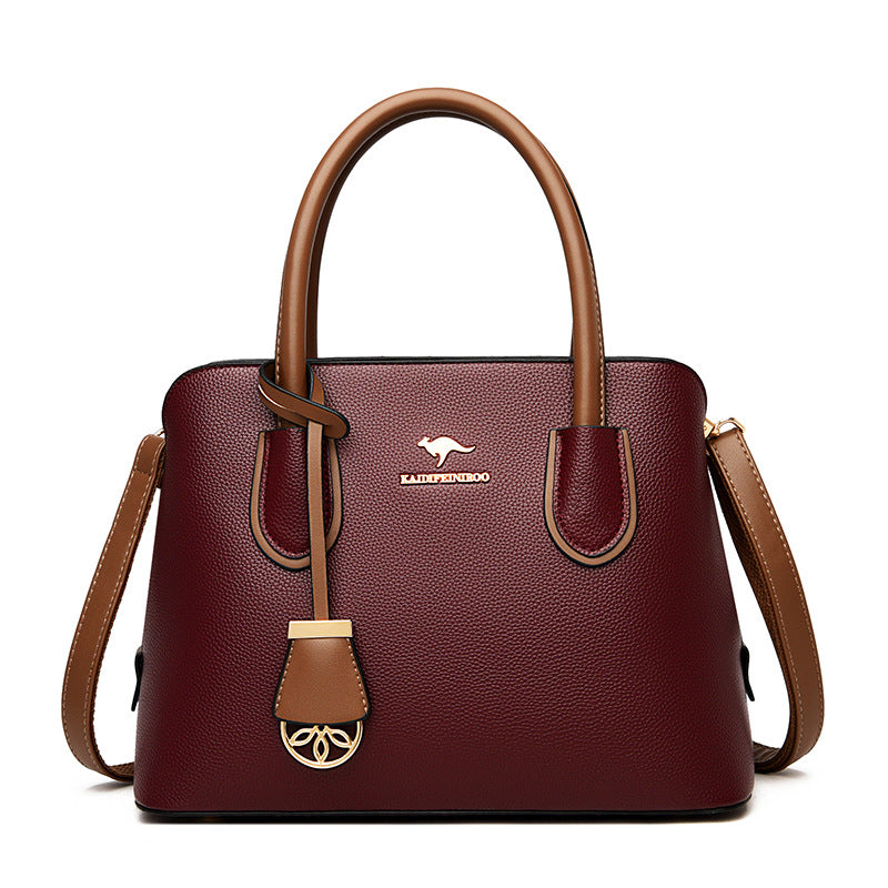 Luxurious Leather Fashionable Large-capacity High-end Women's Handbag Bags Purses and Handbags For Ladies and Girls Charming Designer Shoulder Crossbody Bags for Women N