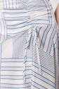 Aviana Skirt (White/Blue)