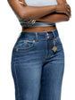 Forbidden Fit Wide Leg Jean - Savage Wash